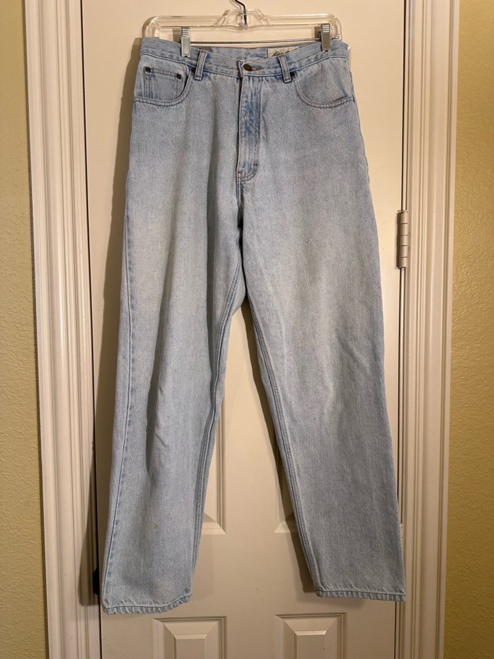 Eddie Bauer Light-Blue Vintage Baggy Jeans